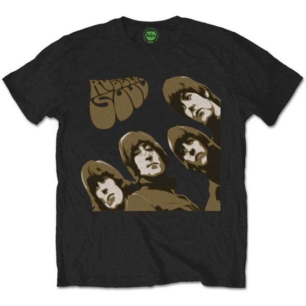 

rubber soul album cover john lennon official tee t-shirt mens