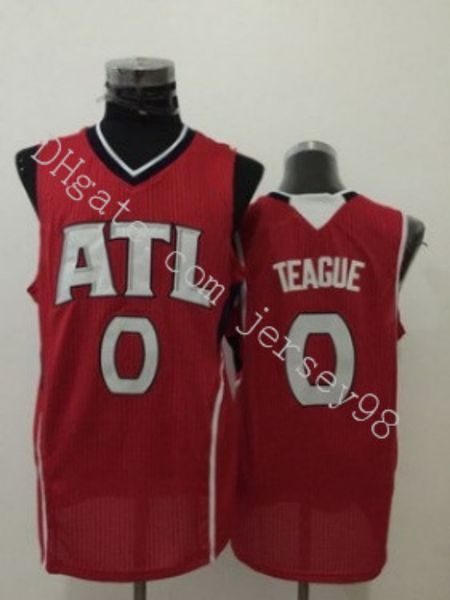 

atlanta hawks men #0 jeff teague white nba white men jersey, Black