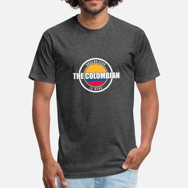 

have no feat the colombian is here quote t shirt men customized tee shirt s-3xl gents anti-wrinkle comfortable spring autumn normal