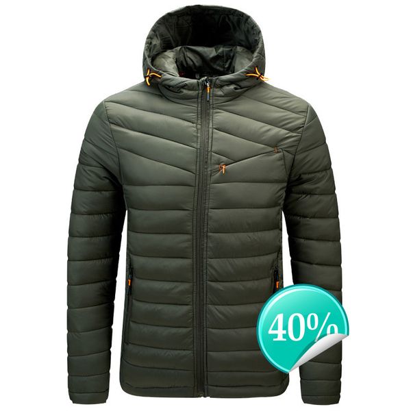 

men's winter warm outdoor down jacket fashion euypab0, Black