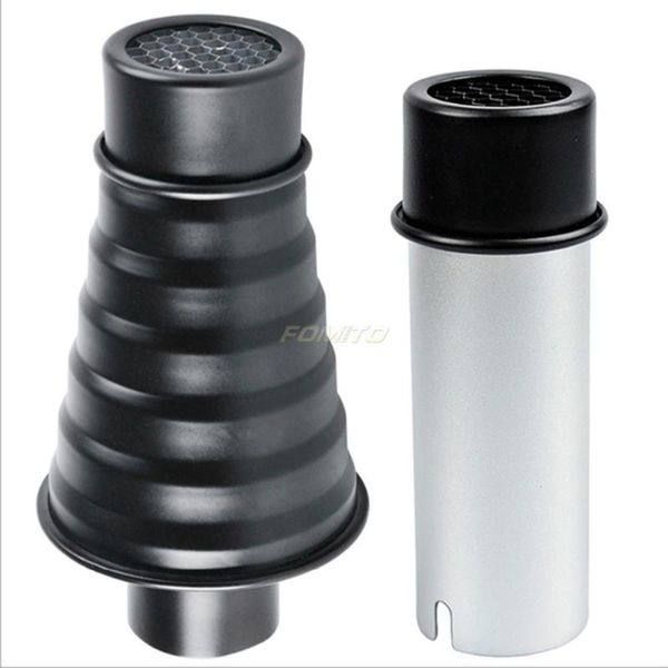 

lighting & studio accessories godox ad-s9 flash accessory snoot with grid for witstro ad180 ad360 speedlite