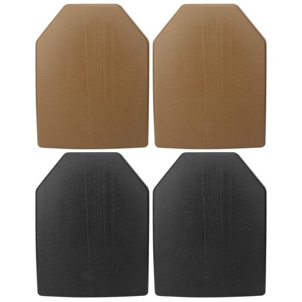 

hunting jackets 2pcs tactics vest baffle protective chest pad plate armor guard board, Camo;black