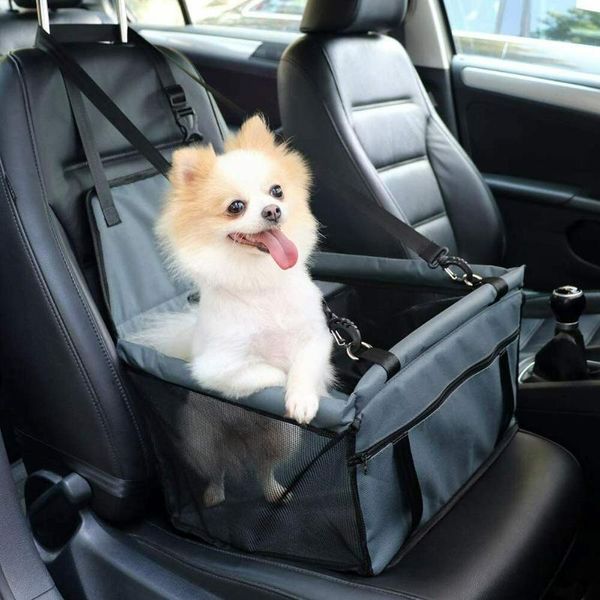 

double layer thickening car pet cushion pet carrier zipper pocket design