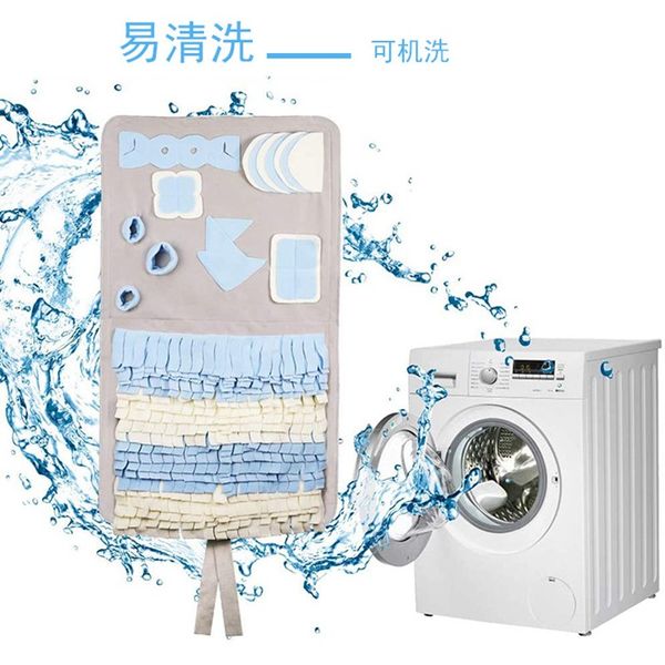 

dog snuffle mat dog sniffing pad soft pet nose work smell snuffle mat training feeding blanket dog play mats puzzle toys