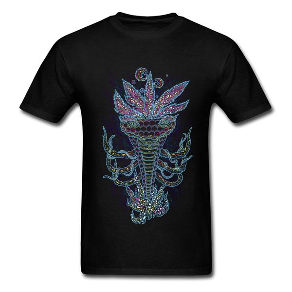 

kundalini meditation t-shirt men snake spirit t shirt awesome hinduism style clothes mens black hip hop tees personalized