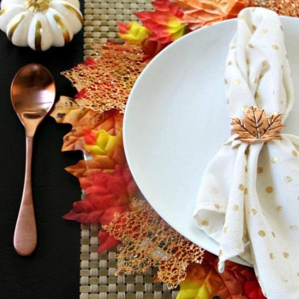 

1pc autumn leaf maple rattan artificial wall fireplace home fall doorway decoration garland hanging garden pla m3m8