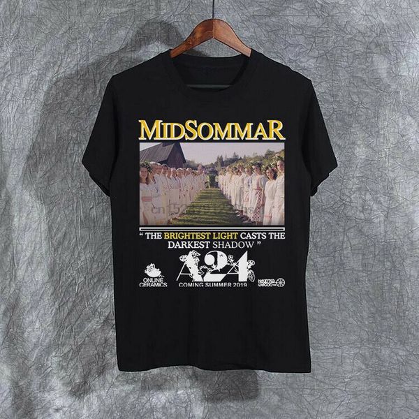 

midsommar a24 unisex black shirt подарок для menwomen популярные tee shirt