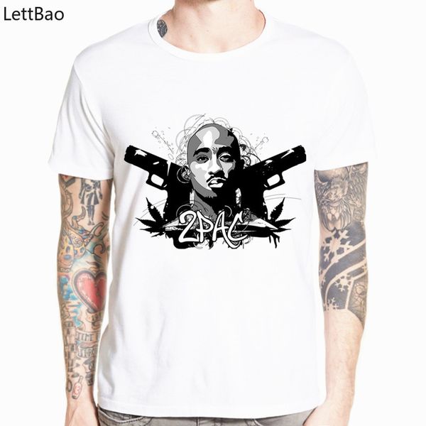 

2019 новое прибытие мода лето 2pac tshirt мужчины тупак футболка рэпер biggie smalls snoop dogg рубашка hip hop одежда homme