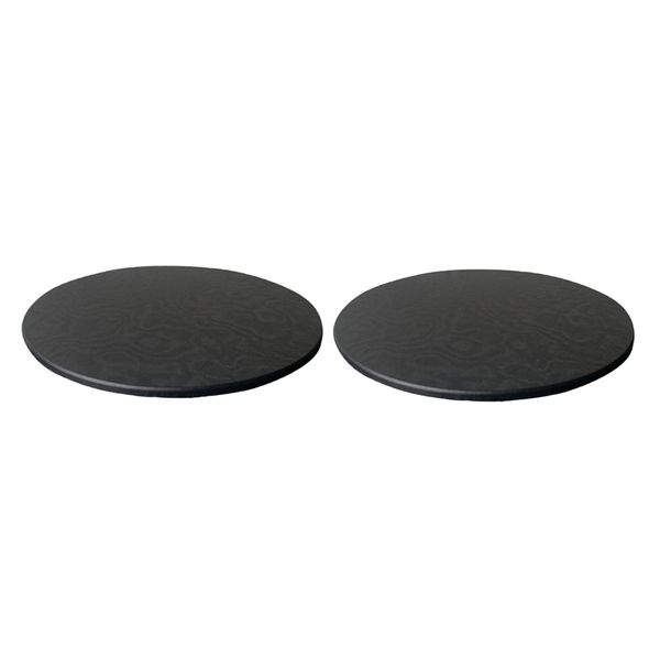 

2pcs round polyester table cloth cover party decor fitted tablecloth black