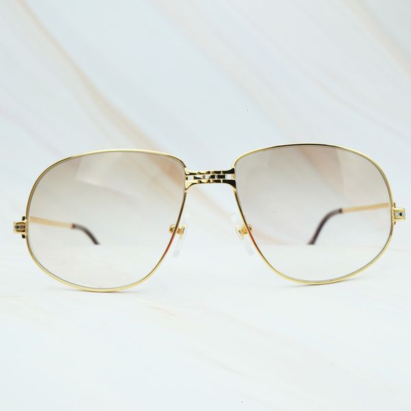 

luxury mens metal brand designer carter glasses vintage sunglasses men frame oversized sunglass ilk8, White;black