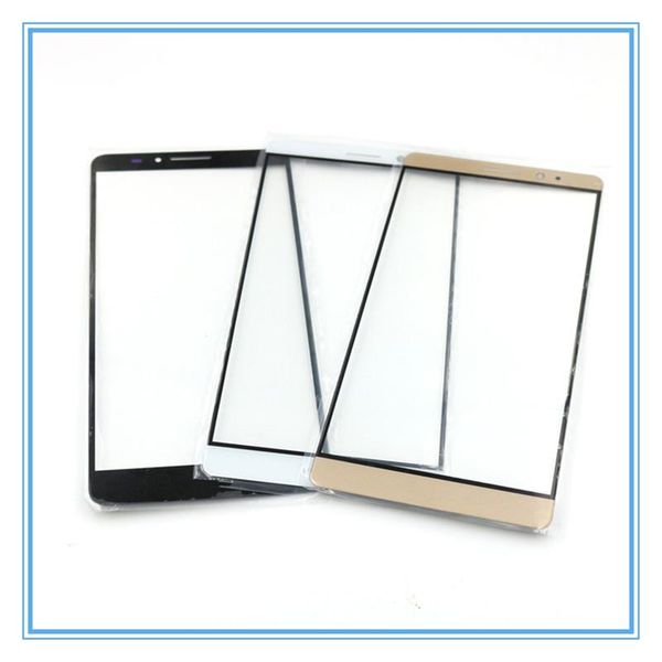 

cgjxsblack /white /gold new touch screen panel glass lens for huawei ascend mate 8 mate8 front outer glass lens replacement parts