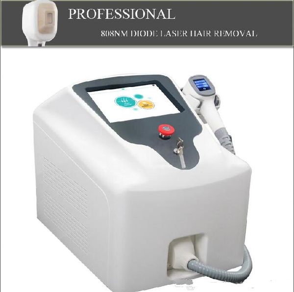 

808nm hair removal 600w high power laser handle with 20 million s diode laser hair machine, Black