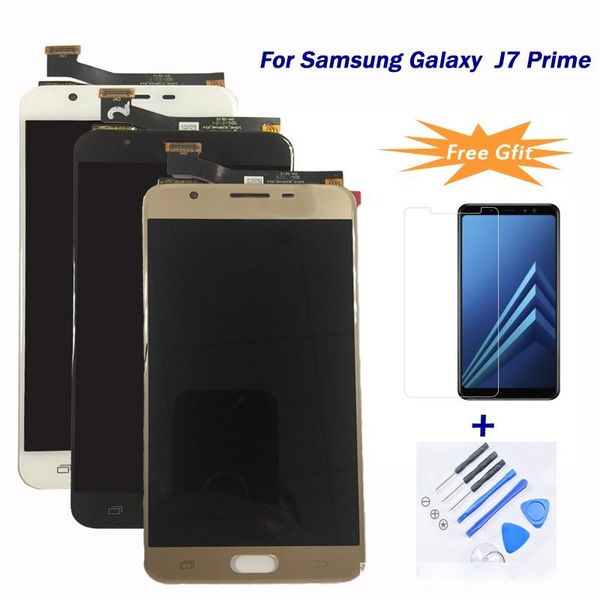 

for samsung galaxy j7 prime /g610/g610f lcd 100% strictly tesed lcd touch screen display digitizer assembly factory price sales