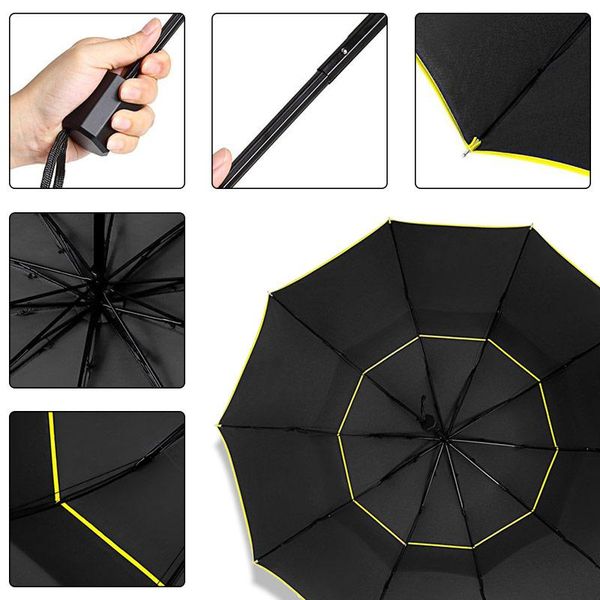 

ветрозащитный umbrella топ зонт большой открытой женщина женщина дождь качество parapluie paraguas big 130см 3 мужского floding big sun men