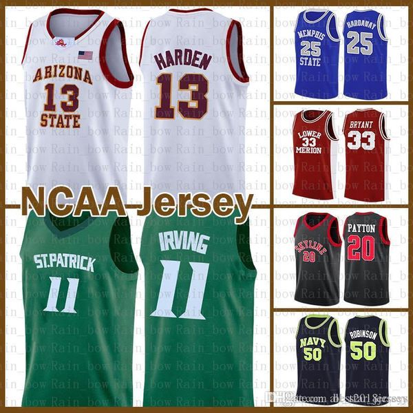

kyrie university 11 irving james 13 harden ncaa stephen 30 curry kawhi dwyane 3 wade 2 leonard lebron 23 james sale jersey gary payton, Black