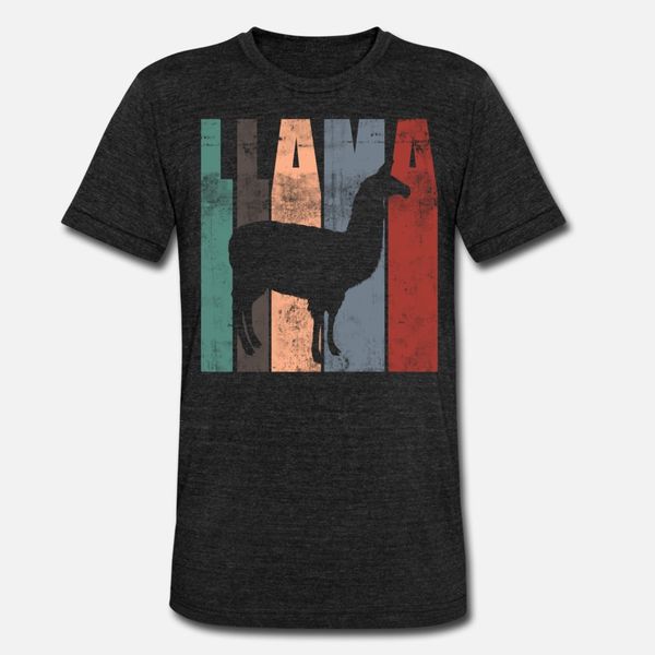 

lama t shirt men custom cotton s-xxxl family loose casual spring autumn cool shirt