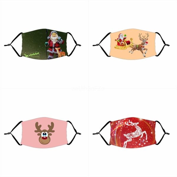 

mascarillas polyester fiber printing mask adjustable earrings mund gesichtsmaske 2020 baumwolle atmungsaktiv gesicht#895, Black