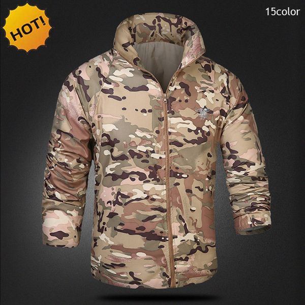 

outdoors skin bask spring summer clothing men windbreaker quick-dry waterproof breathable ultra-light camouflage coat 15color, Black;brown