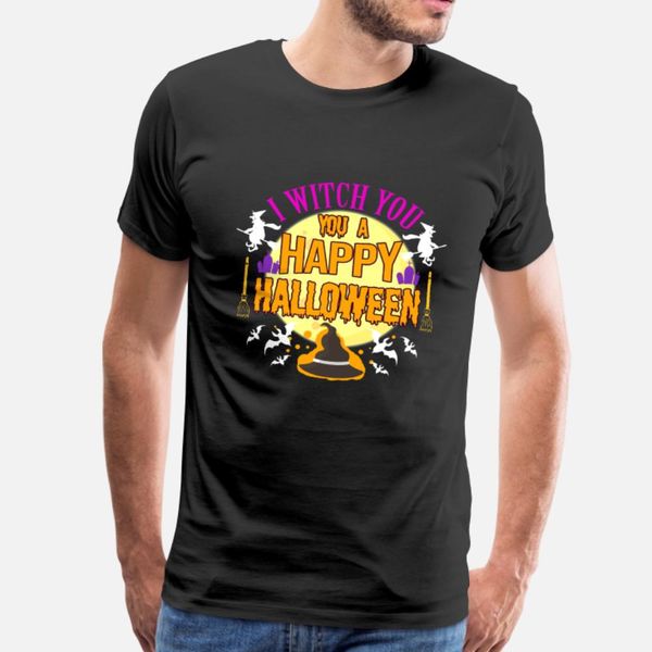 

я ведьма вы хэллоуин страшные creepy spooky ведьма футболка мужчины персонализированный 100% хлопок вокруг шеи стандартный graphic новый сти