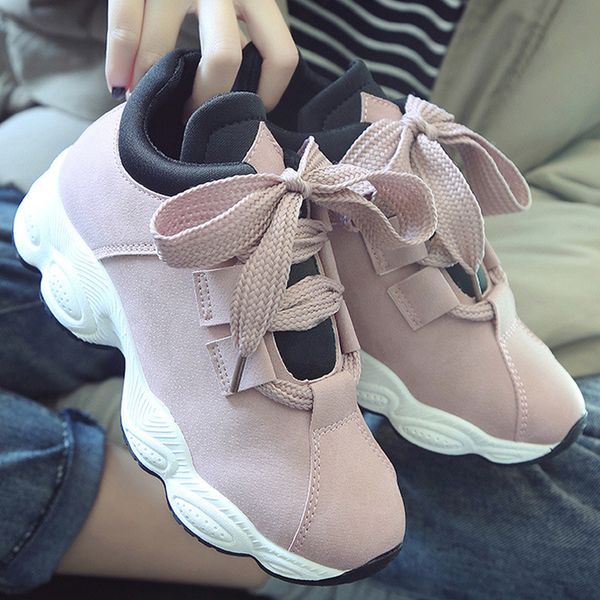 

2020 spring platform sneakers women vulcanize shoes new trainers women shoes womens sneakers air flats, Black