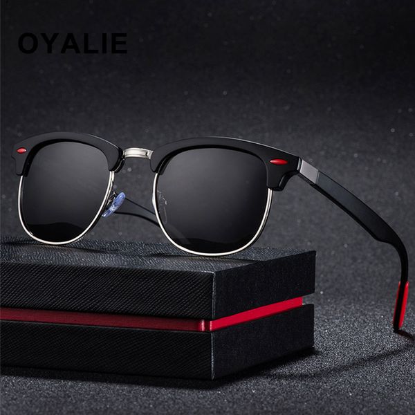 

brand design classic polarized sunglasses fashion women men driver shades vintage sun glasses retro uv400, White;black