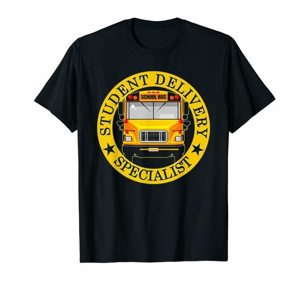 

student delivery specialist bus driver funny t-shirts tee cotton trend 2019