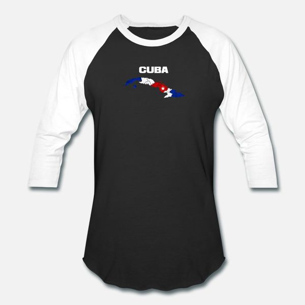 

cuba t shirt men printed cotton plus size 3xl solid color gift basic spring unique shirt
