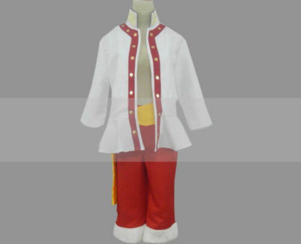 

custom made one piece whole cake island arc luffy cosplay costume outfit buy, Black;red