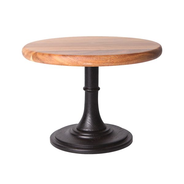 

wooden banquet decoration cake stand table wedding dessert display high footed
