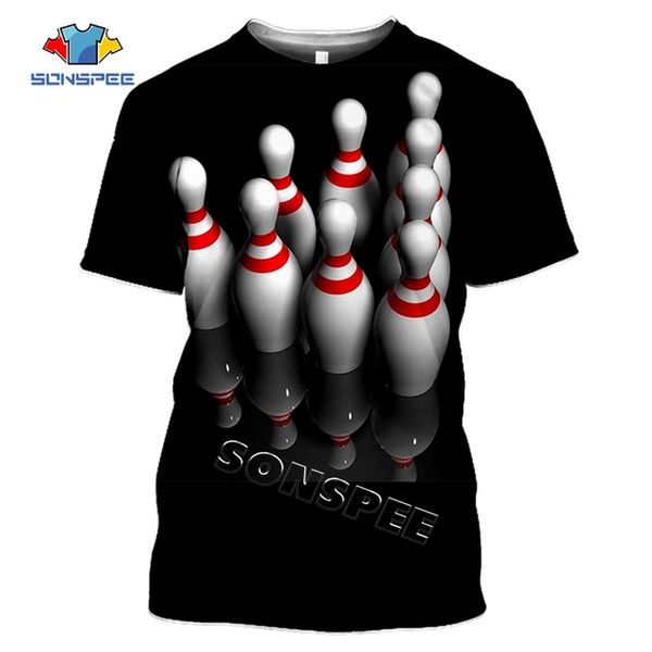 

summer men bowling sportswear homme clothing 3d print shirts humor humor aesthetic men clothing