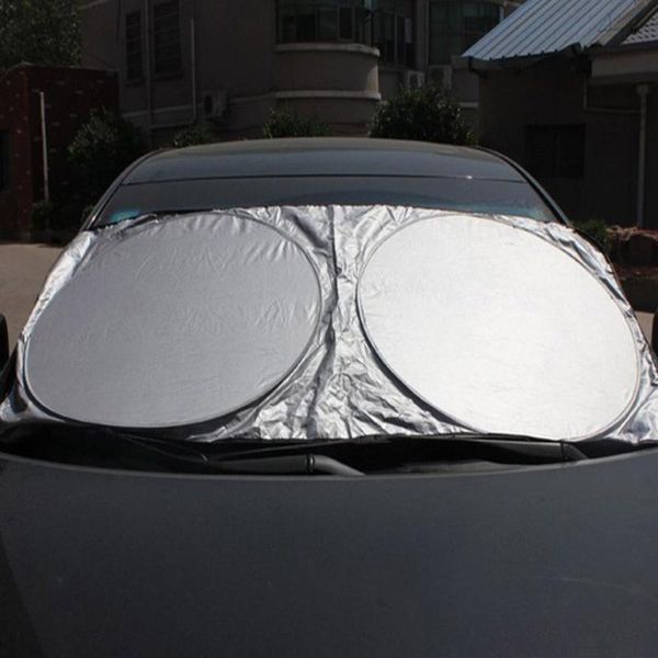 

150 x 70cm car sunshade sun shade windshield front rear window film visor