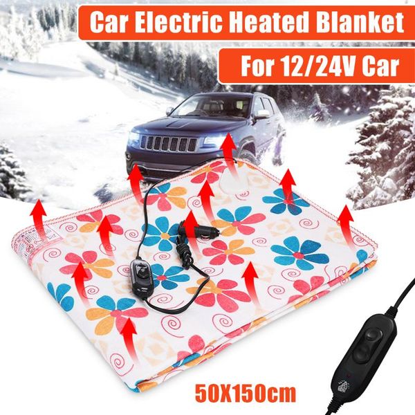 

150x50cm energy saving warm 12v car heating blanket autumn and winter electric blanket car electric heated