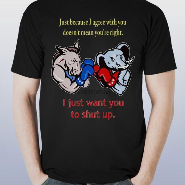 

political tolerance tell those argumentative nasties what you think in black all sizes. shut up