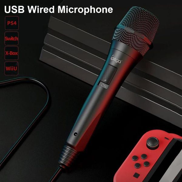

microphones 2021 rondaful usb wired microphone high performance ergonomic mic for nintend switch p4