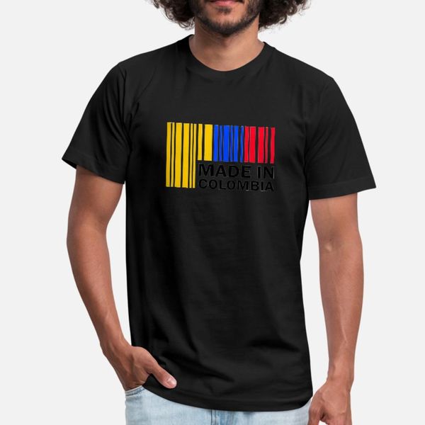 

made in colombia t shirt men character tee shirt plus size 3xl original gift funny casual spring autumn letters shirt