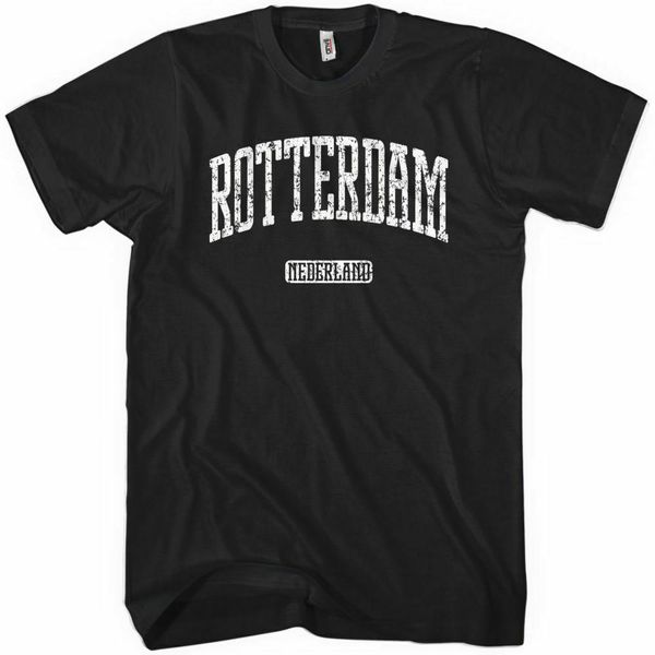

rotterdam t-shirt netherlands nederland dutch holland oranje homme 2020 new male short sleeve cotton clothes shirt design