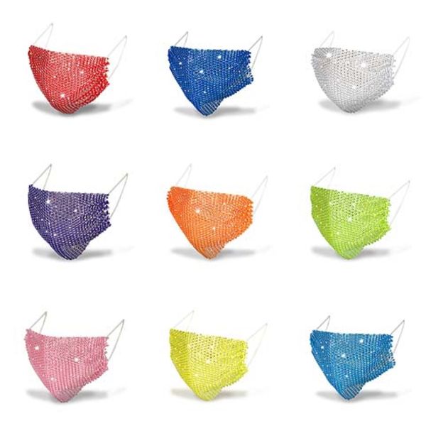 

designer face mask ice silk sunscreen washable men's breathable dust mask solid color personal care products#18411