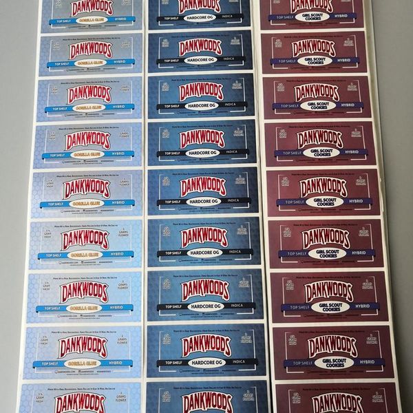 

only bottle stickers packwoods new only backwoods packaging packaging dankwoods sticker roll labels dankwoods cork roll bde2010 fzqhu