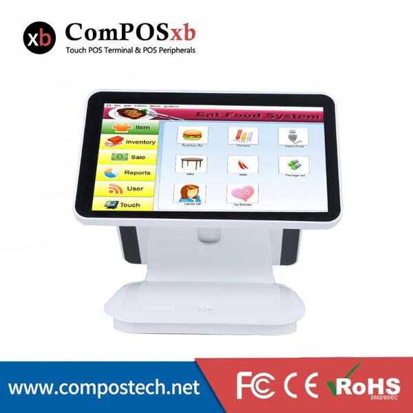 

windows epos systems capacitive touch screen point of sale 15.6 inch all in one terminal for retail