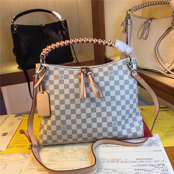 

126309 leather classic fashion handbag card bag zero wallet men's and women's backpacks single shoulder bag 126309