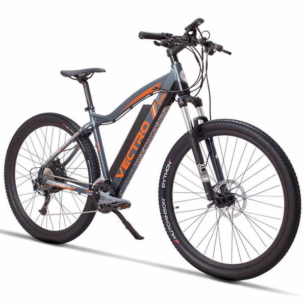 

29 inch electric mountian fiets stealth lithium battery 36v/48v emtb fitness off-road tours tektro e-bike, Silver;blue