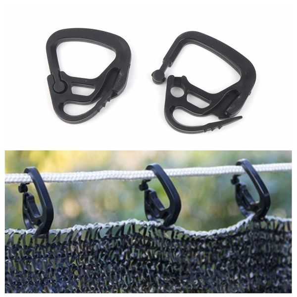 

shade 20/30pcs shading net hook agriculture greenhouse sunshade curtain line outdoor courtyard poultry aquaculture fence