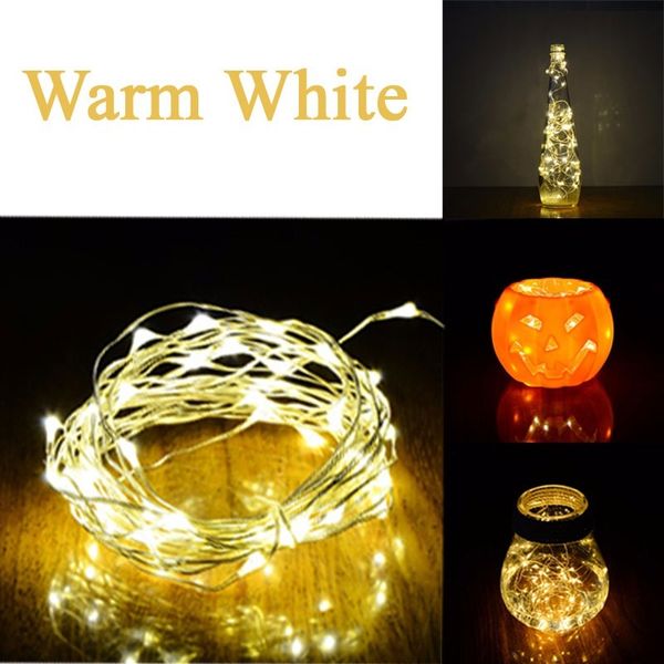 

5meter battery operated led copper wire string lights for xmas garland party wedding decoration christmas fairy lights