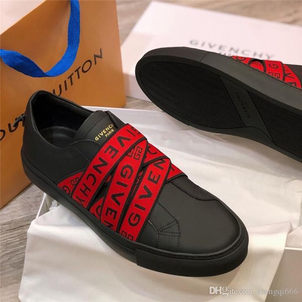 

2020 new fashion men's casual sports shoes, luxury designer, comfortable and breathable men's casual shoesas, Red;white
