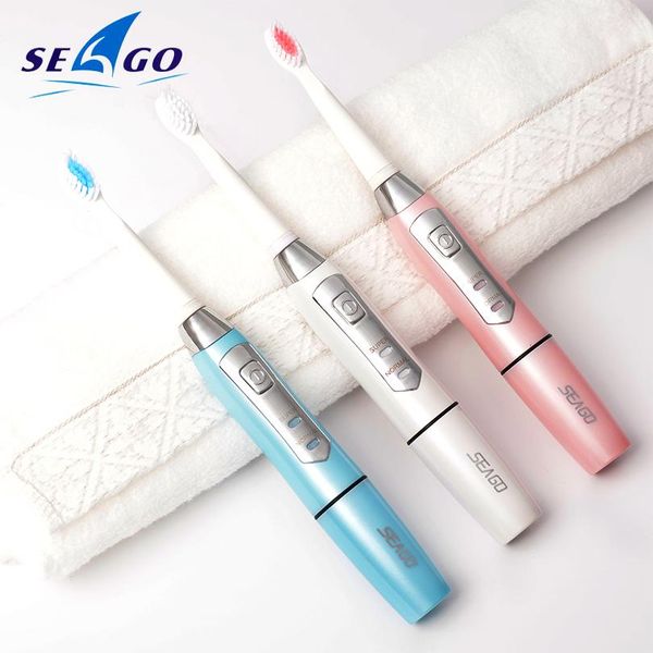

cgjxselectric toothbrush sonic smart chip toothbrush head replaceable whitening healthy teeth brush gift t190621