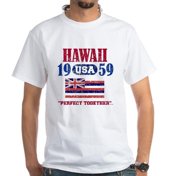 

2019 new mens t shirts hawaii / usa 1959 statehood
