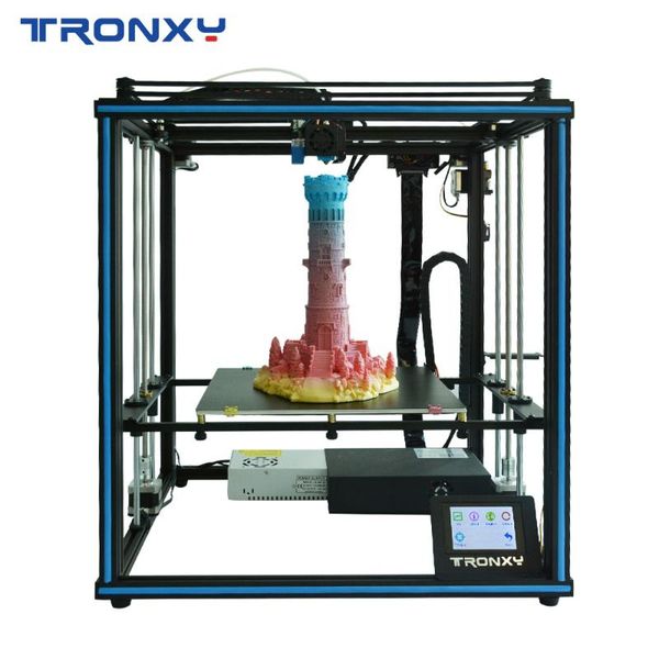 

printers diy 3d printer x5sa-400 kits larger printing size pla 1.75mm filame