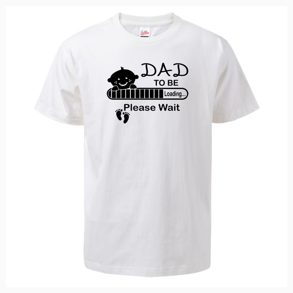 

dad to be loading funny expecting baby 2019 summer new men t-shirt casual cotton loose tees fitness streetwear