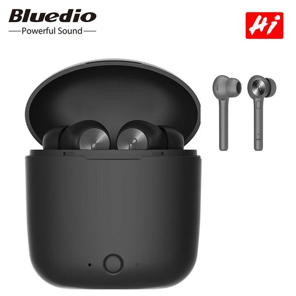 

cgjxsnew brand bluedio hi wireless bluetooth earphone tws headphones for phone tablet stereo bass sound sport earbuds headset
