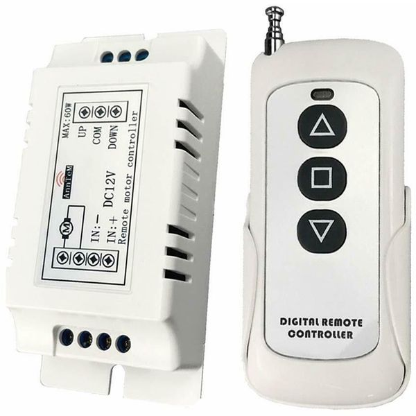 

remote controlers wireless control switch 433mhz rf transmitter receiver dc 9v 12v motor battery power forward reverse steering controller